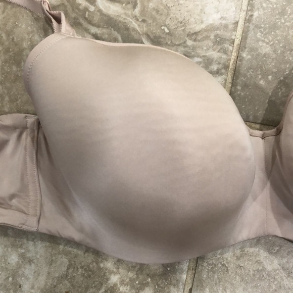TORRID BEIGE 360° BACK SMOOTHING LIGHTLY LINED FULL COVERAGE BALCONETTE BRA - Picture 14 of 16